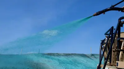 Hydroseeding Example Photo