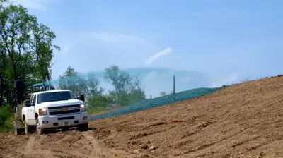 Hydroseeding Example 2 Photo